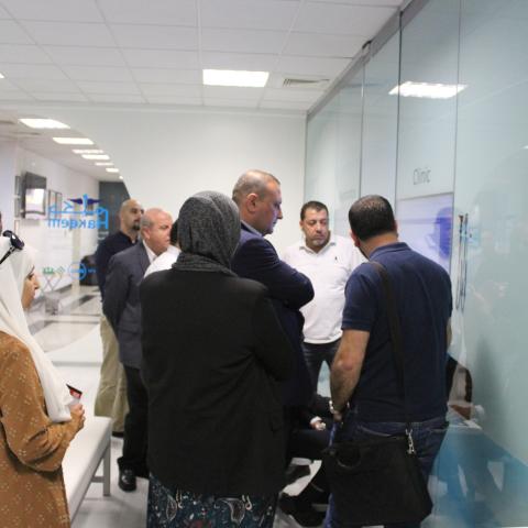زيارة منظمة الصحة العالمية ووزارة الصحة