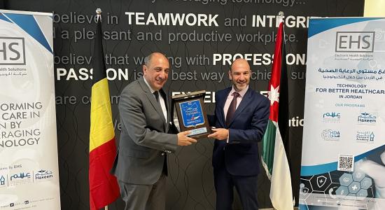 Belgium Ambassador Visit - Jordan EHS